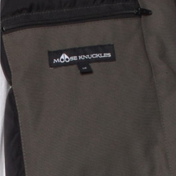 Men’s Moose Knuckle Goose Down Coat - Picture 4 of 4